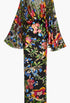 Eolia Technicolor Gown In Multicolor